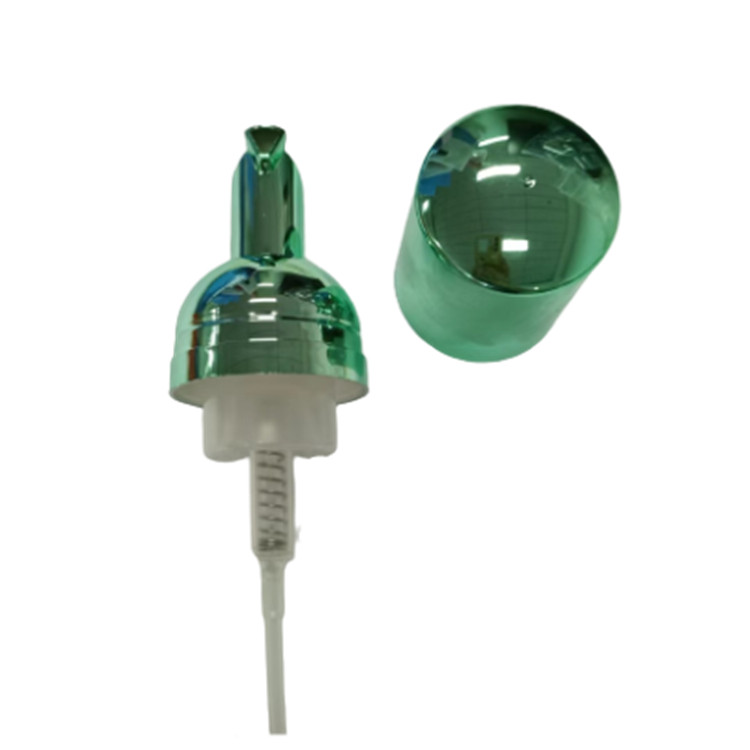 Pompe moussante plaquée vert 43mm